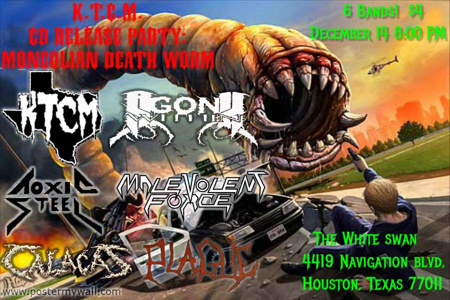 KTCM Mongolian Death Worm CD release Party